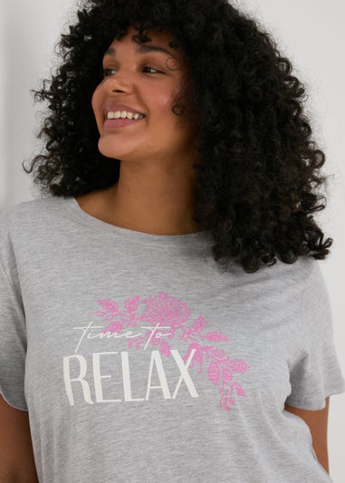 Grey Anchor Pyjama Set