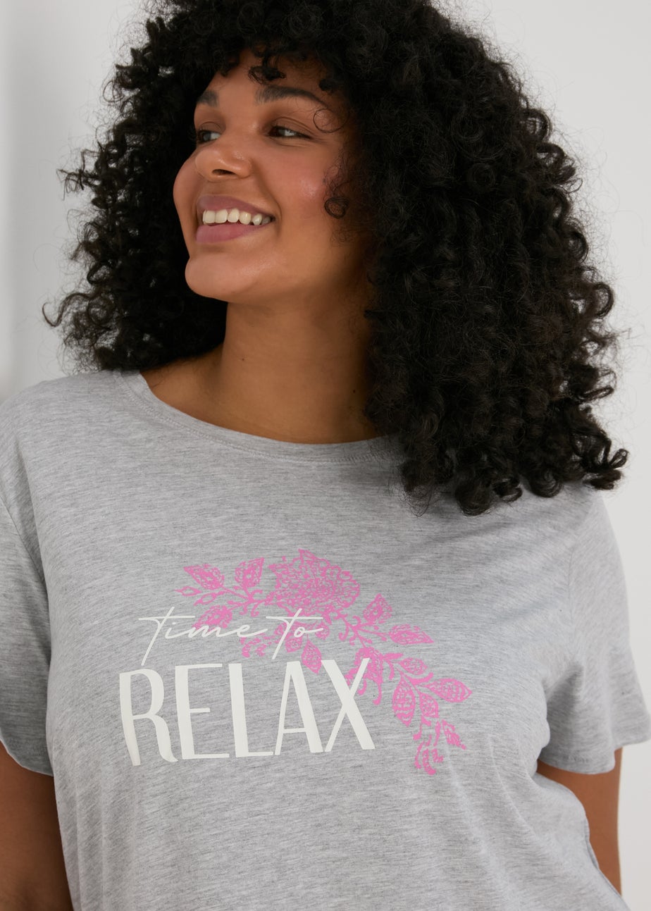 Grey Anchor Pyjama Set