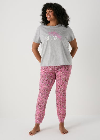Grey Anchor Pyjama Set