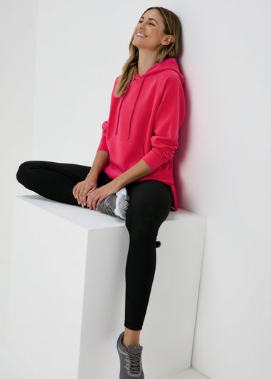 Souluxe Pink Longline Hoodie