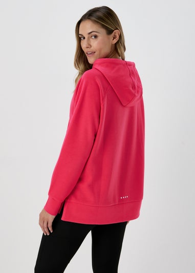 Souluxe Pink Longline Hoodie