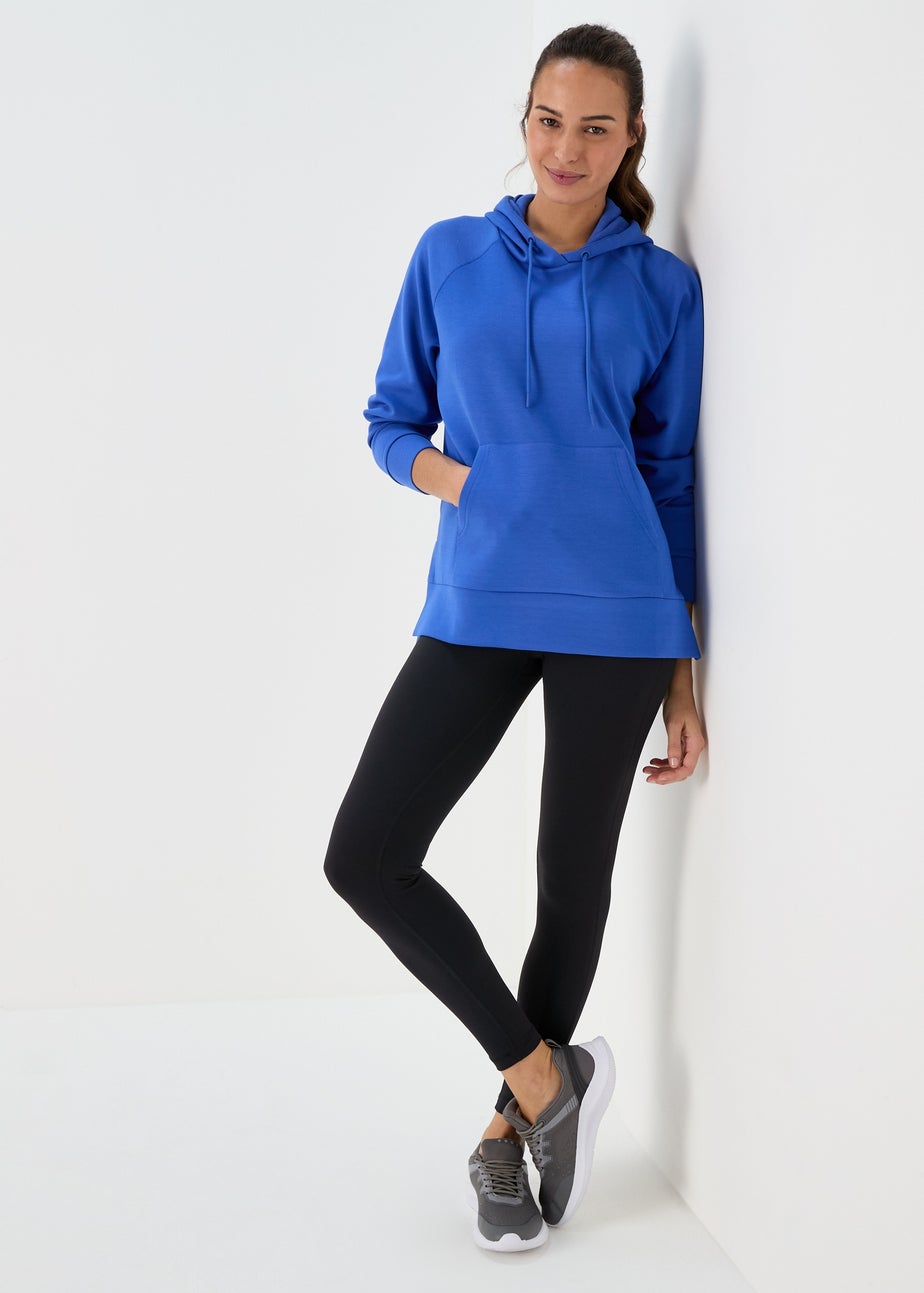 Souluxe Blue Longline Hoodie
