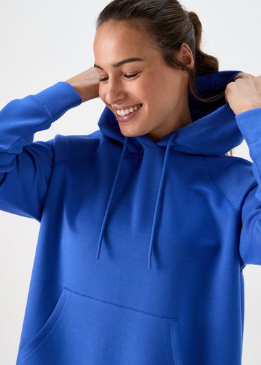 Souluxe Blue Longline Hoodie