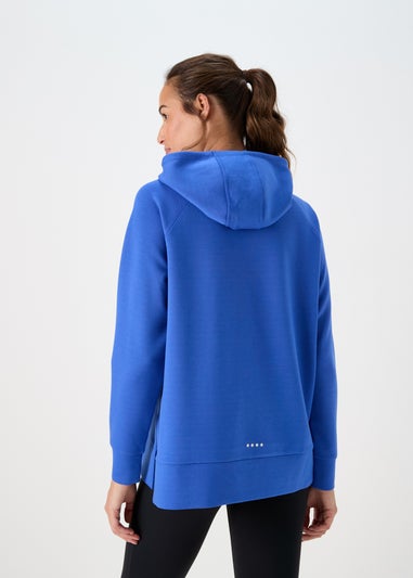 Souluxe Blue Longline Hoodie