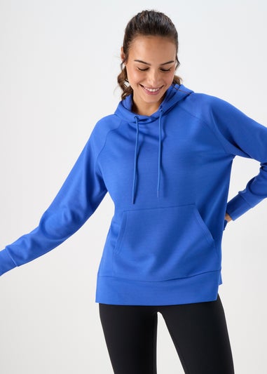 Souluxe Blue Longline Hoodie
