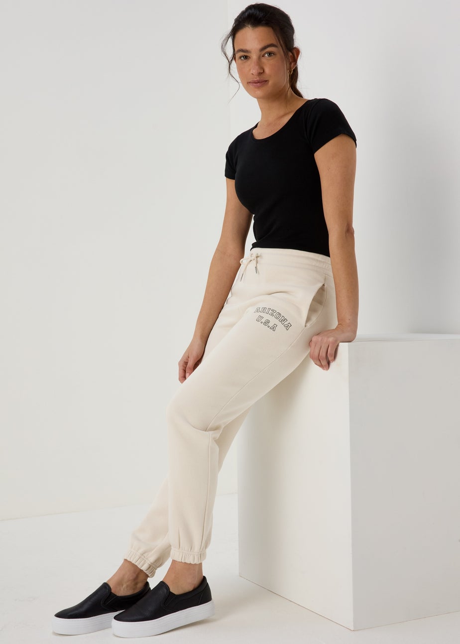 Cream Arizona Joggers