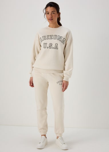 Cream Arizona Joggers