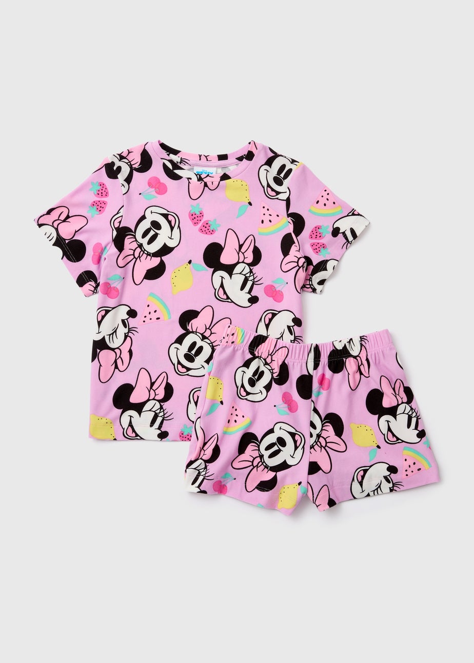 Disney Girls Minnie Pyjama Shorts Set (9mths-6yrs)