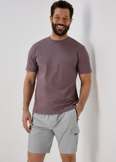 Light Grey Cargo Shorts