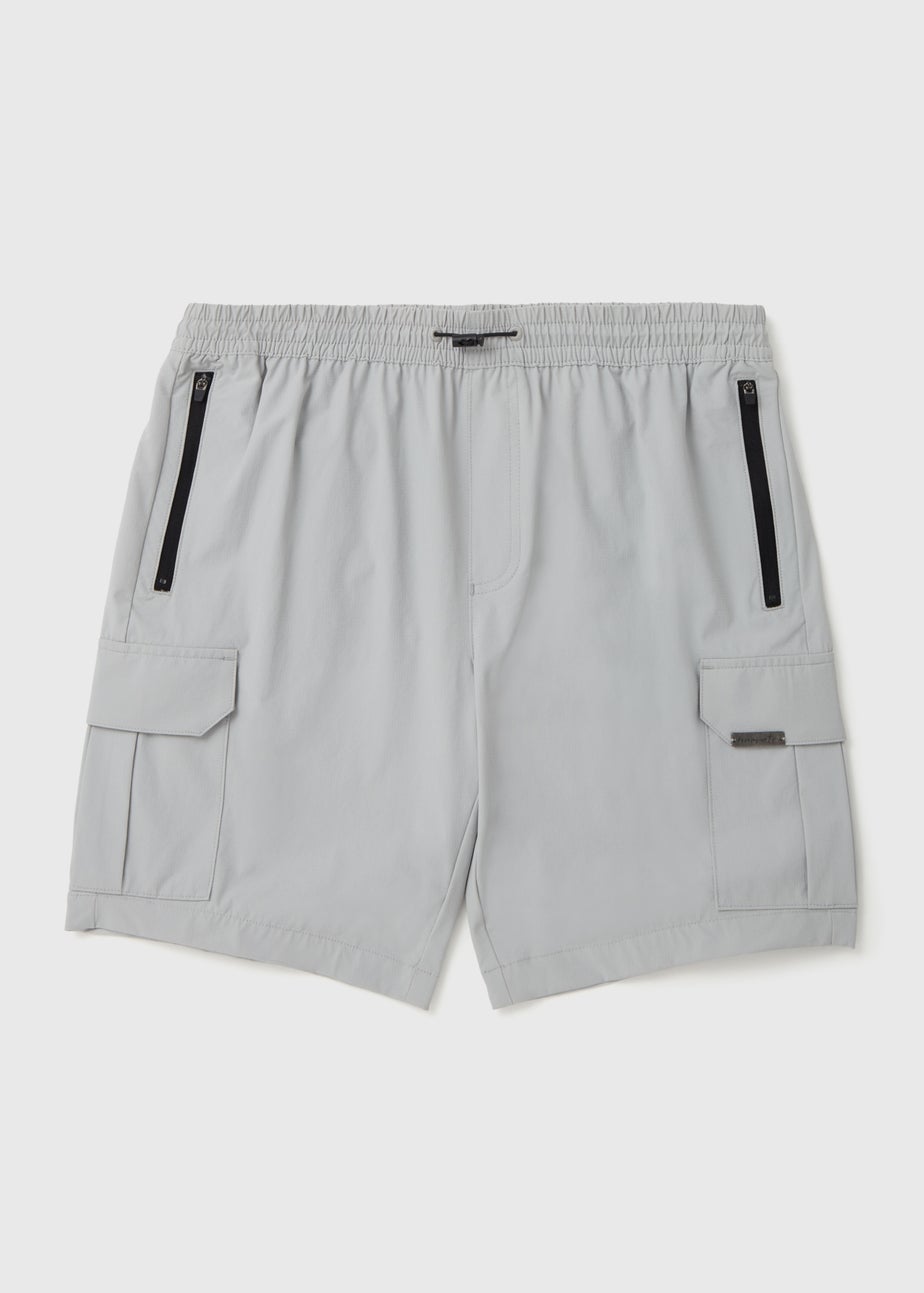 Light Grey Cargo Shorts