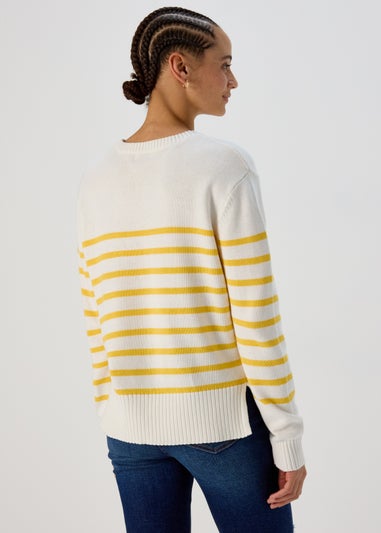 Yellow Stripe Jumper
