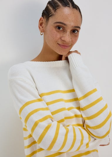 Yellow Stripe Jumper