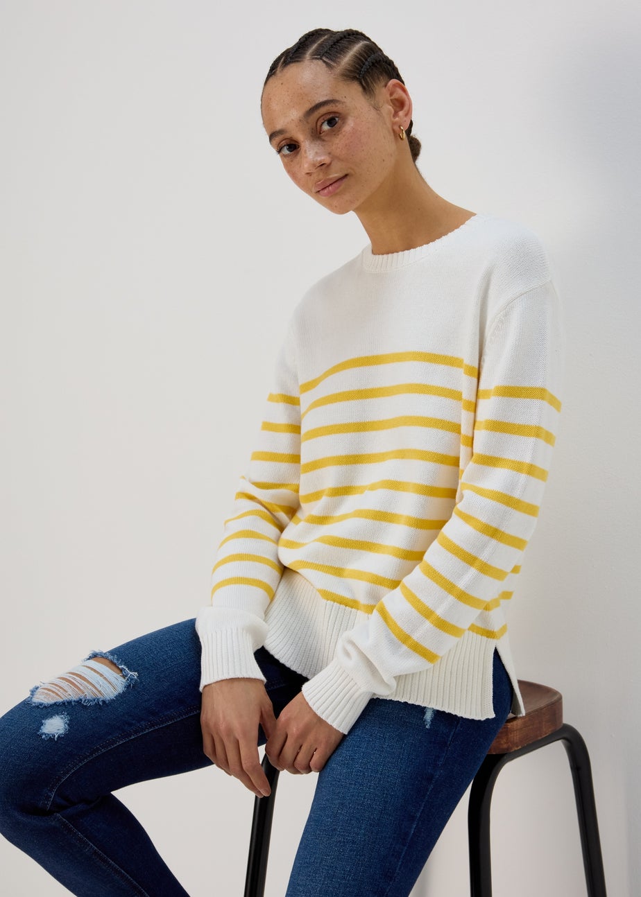 Yellow Stripe Jumper