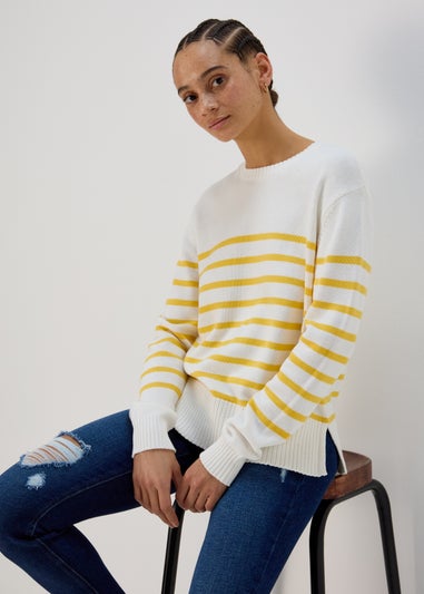 Yellow Stripe Jumper