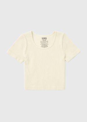 Girls Stone Seamless Top (7-15yrs)
