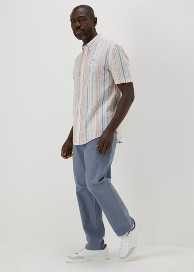 Lincoln Blue 5 Pocket Trousers