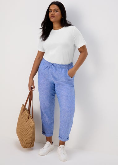 White Modern Plain T-Shirt