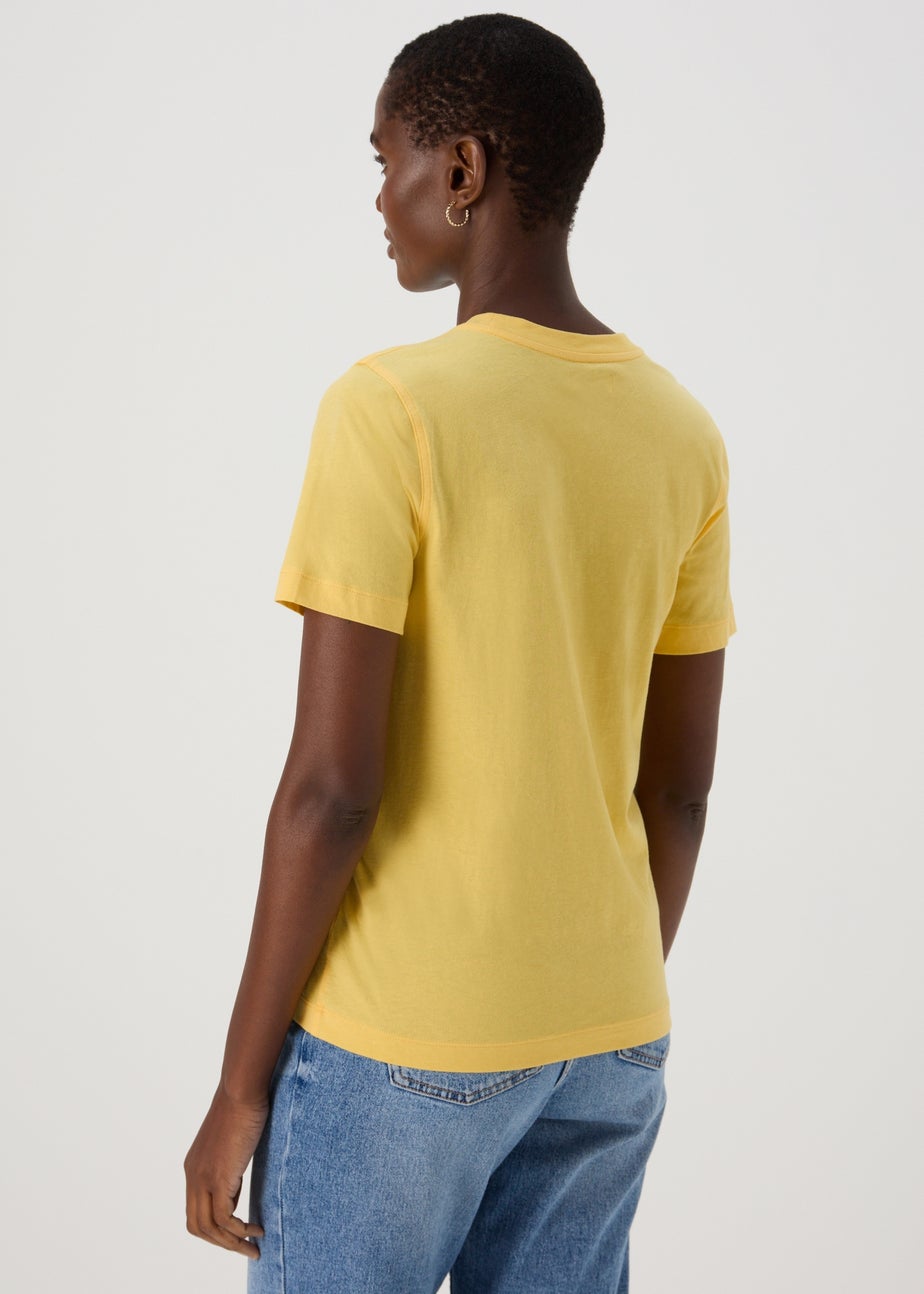 Yellow Plain T-Shirt