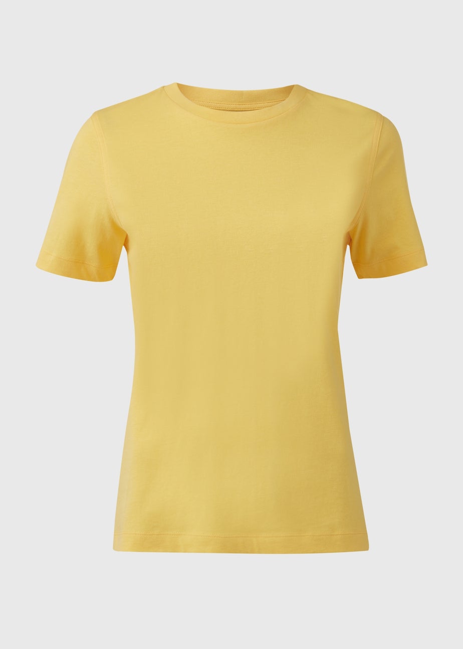 Yellow Plain T-Shirt