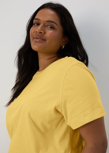 Yellow Plain T-Shirt