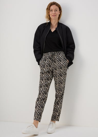 Black Plain V Neck T-Shirt