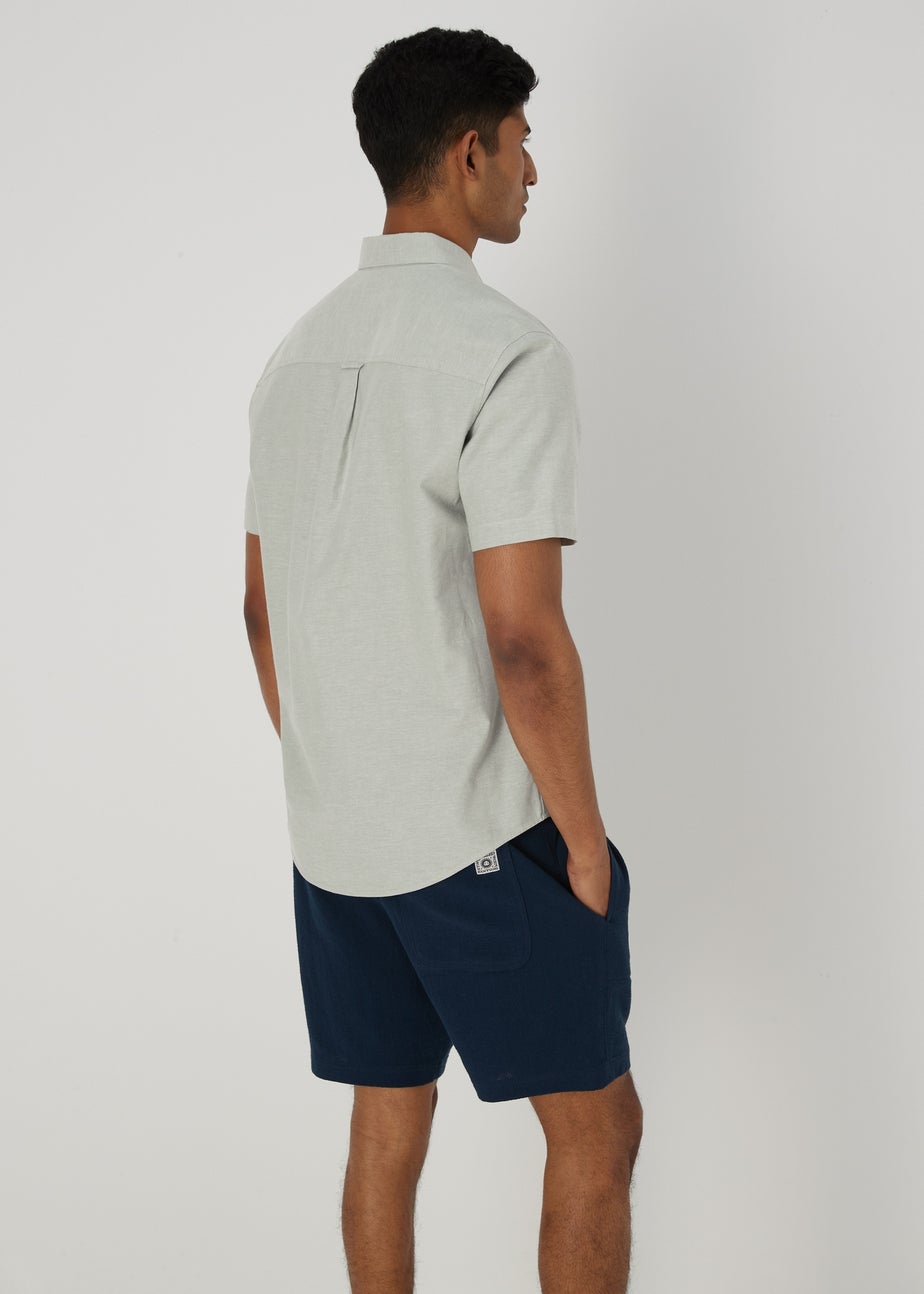 Green Cross Dye Oxford Shirt