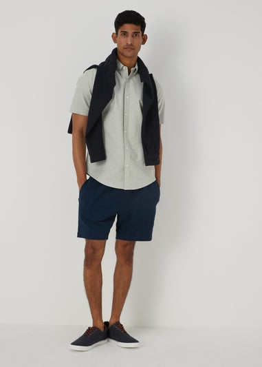 Green Cross Dye Oxford Shirt