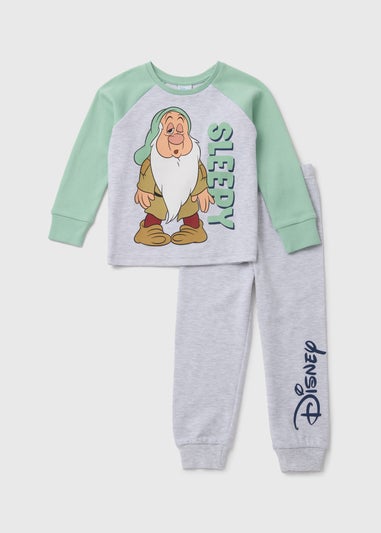 Disney Kids Grey Sleepy Pyjama Set (9mths-6yrs)