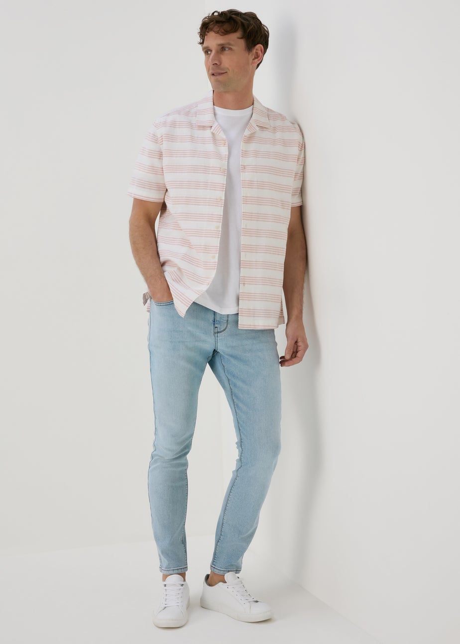 Light Wash Skinny Fit Jeans