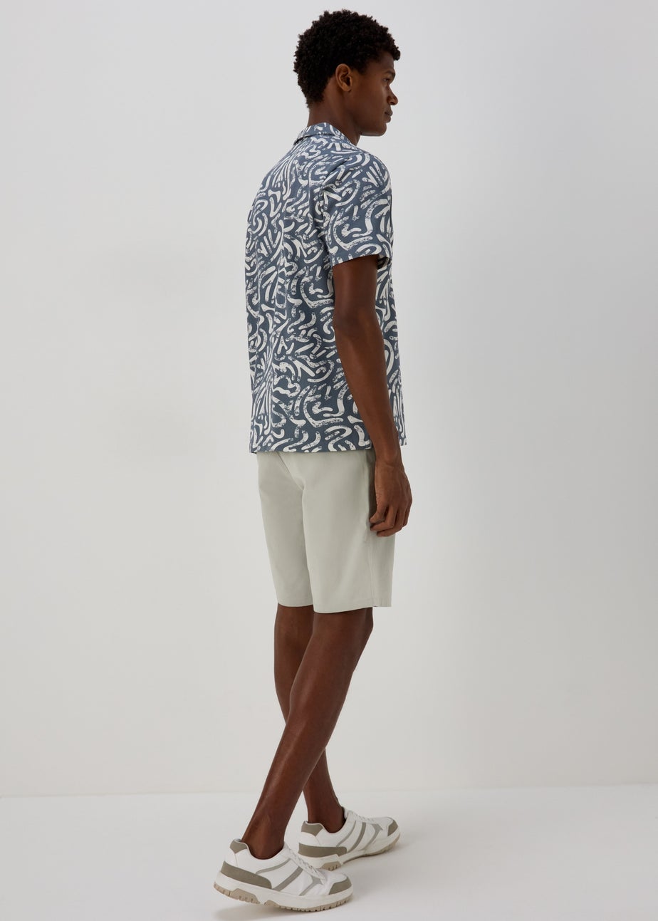 Sage Straight Fit Chino Shorts