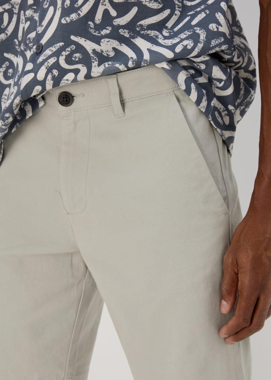 Sage Straight Fit Chino Shorts