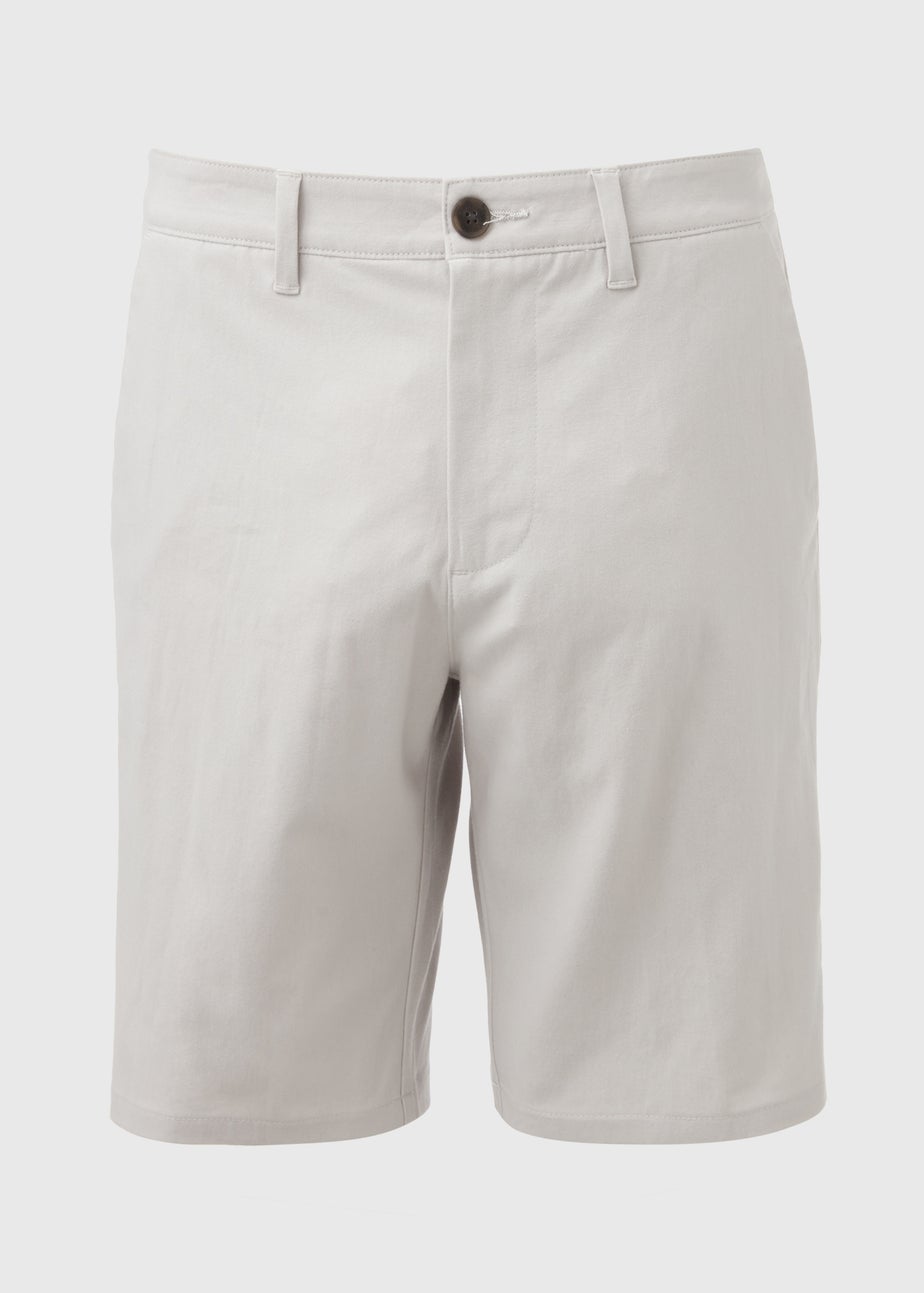 Bone Straight Fit Chino Shorts