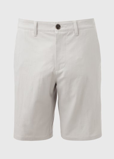 Bone Straight Fit Chino Shorts