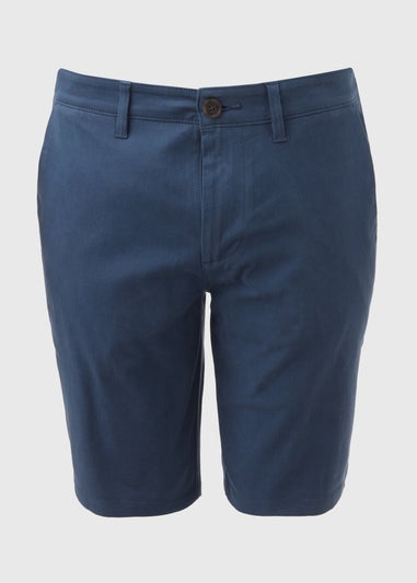 Navy Slim Fit Chino Shorts
