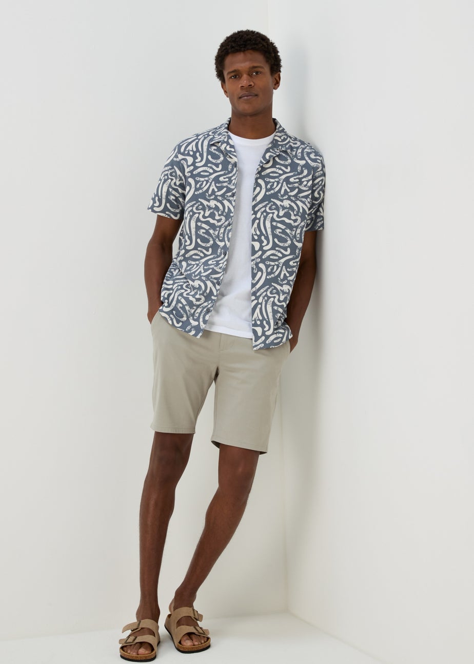 Sage Slim Fit Chino Shorts