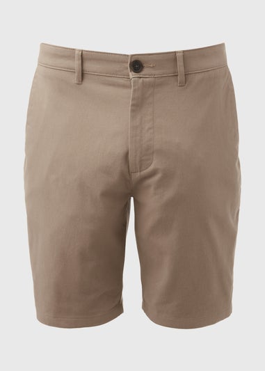 Stone Slim Fit Chino Shorts