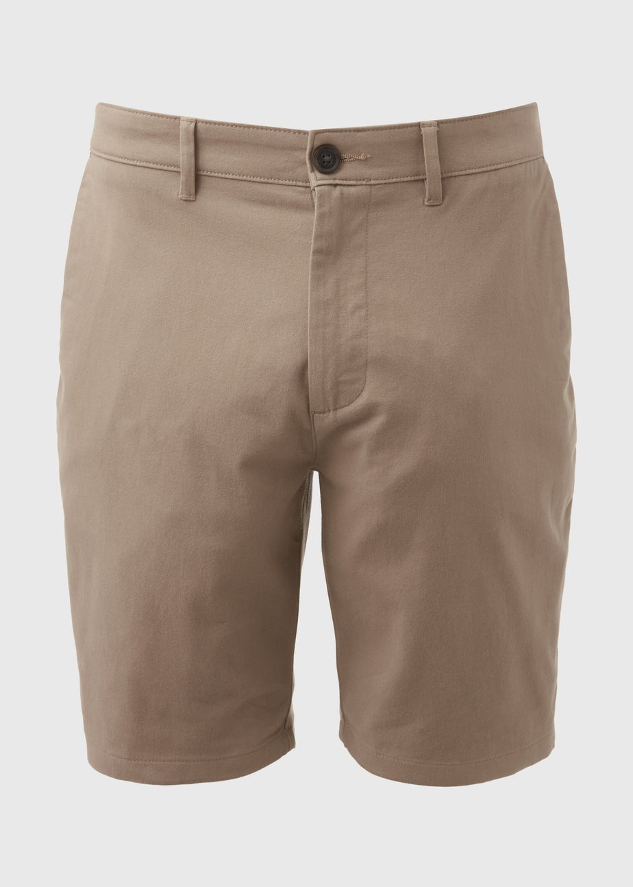 Stone Slim Fit Chino Shorts