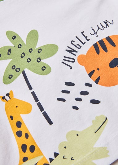 Multicoloured Jungle Jersey Set (Newborn-23mths)