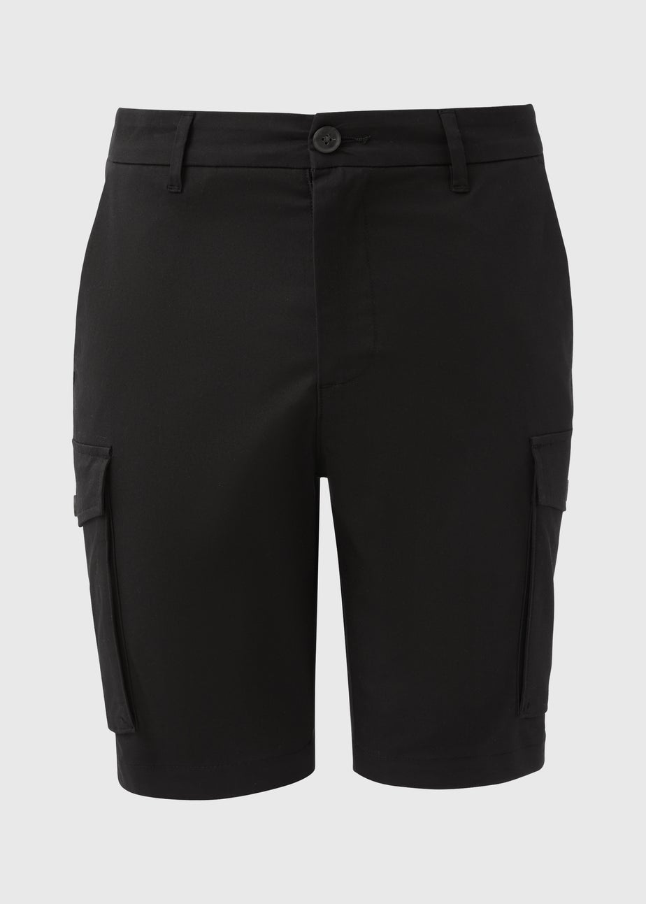 Black Cargo Shorts