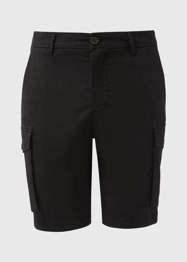 Black Cargo Shorts