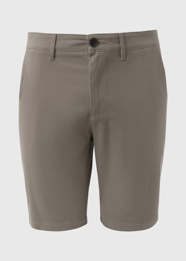 Mushroom Slim Fit Chino Shorts
