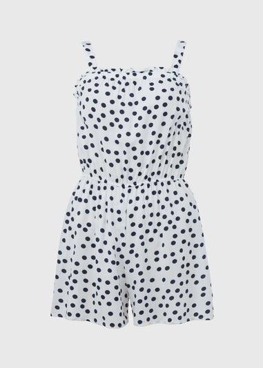 Monochrome Printed Playsuit