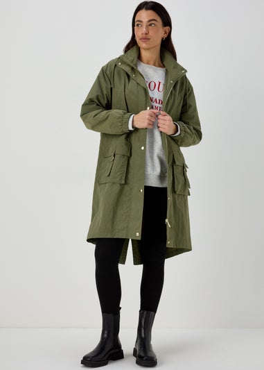 Khaki Utility Parka