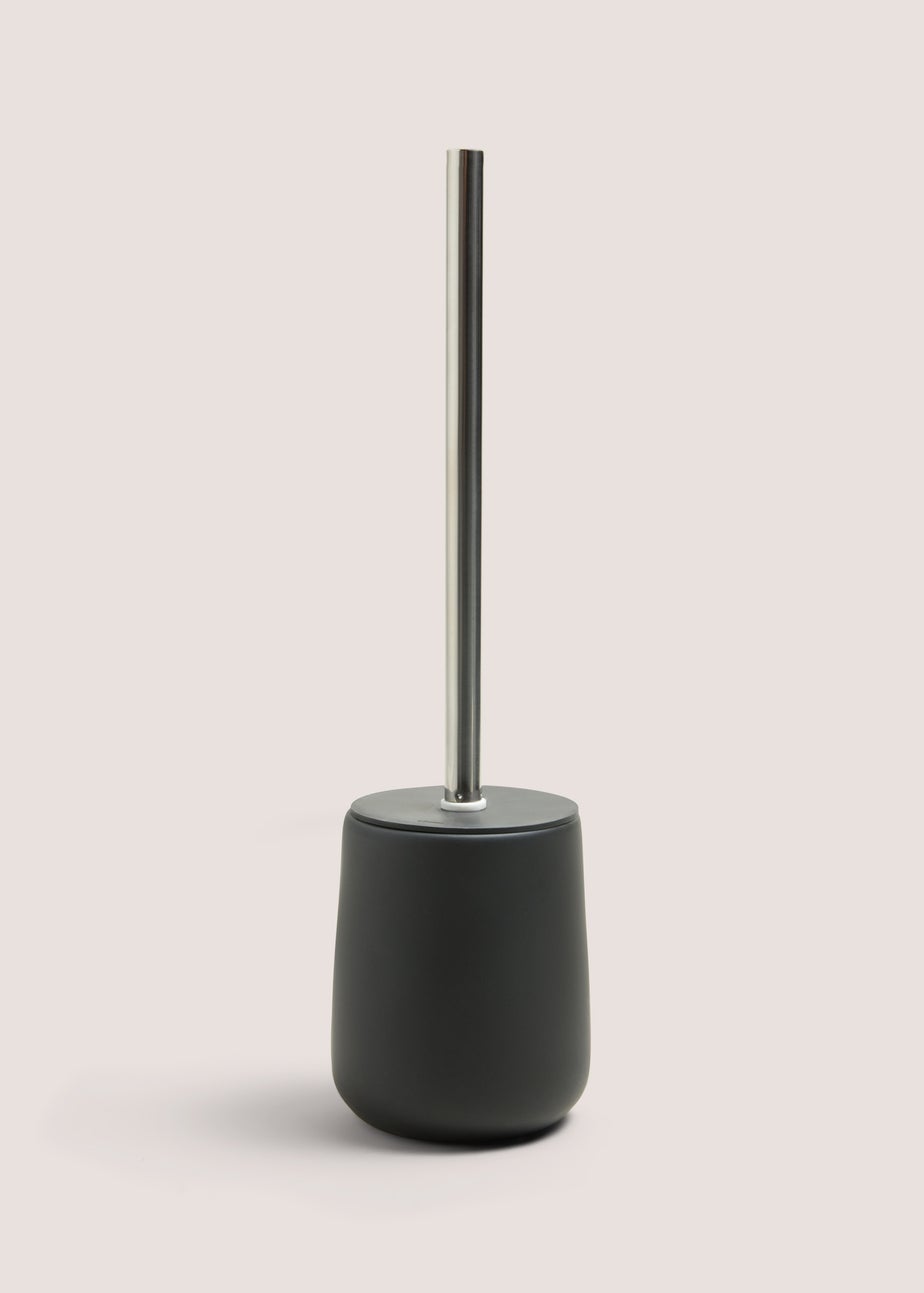 Black Modern Ceramic Toilet Brush