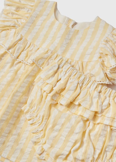 Baby Lemon Stripe Top & Knickers Set (Newborn-23mths)