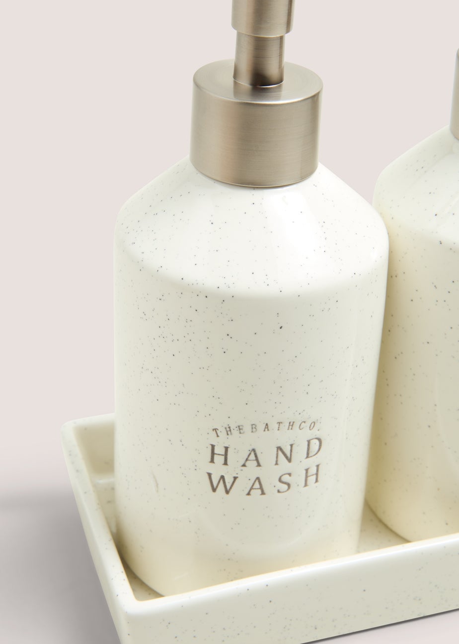 Laundry Co Natural Speckle Basin Set (19cm x 11cm x 3cm)