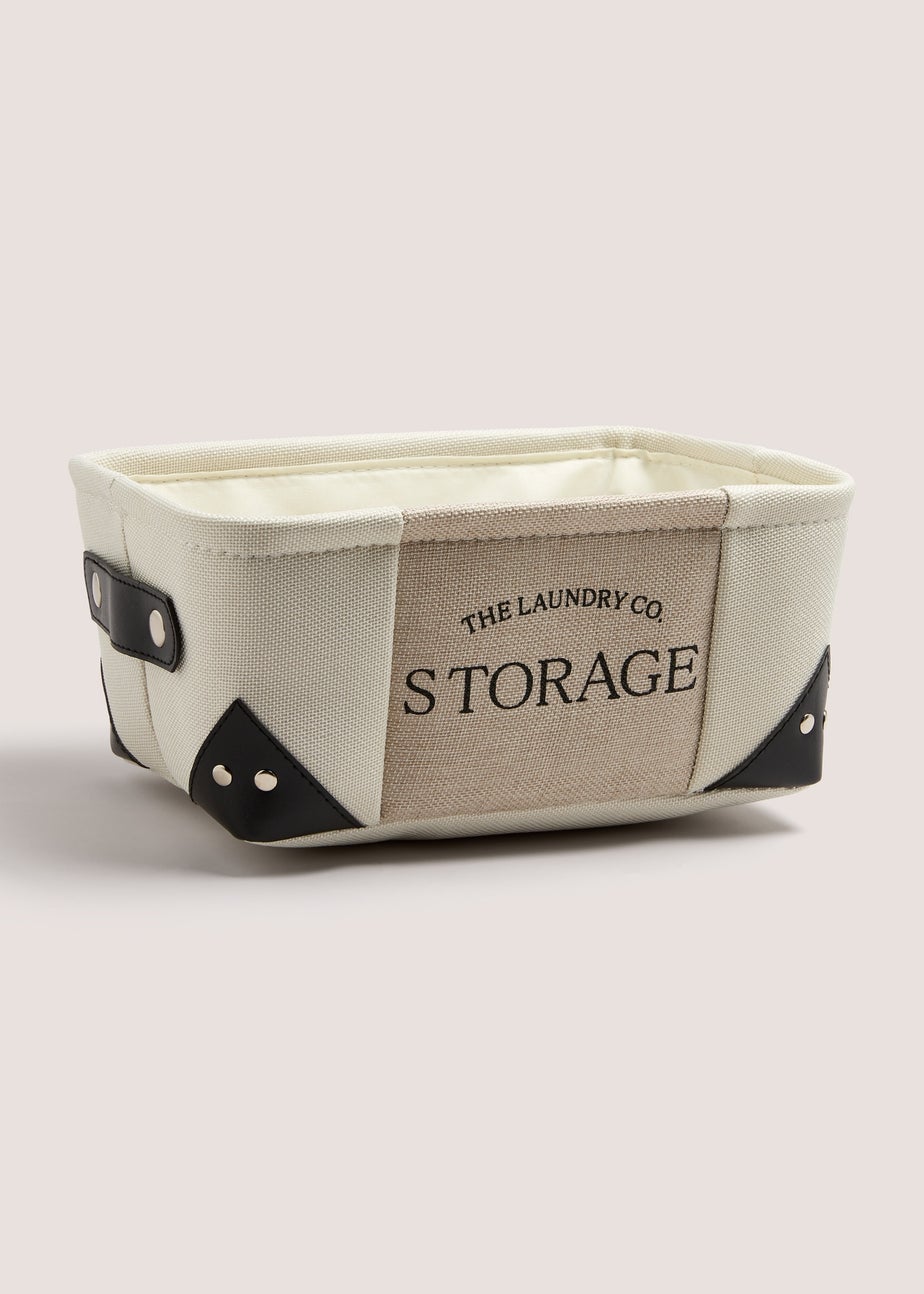 Laundry Co Fabric Storage Box