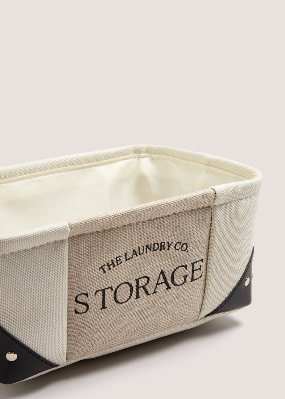 Laundry Co Fabric Storage Box
