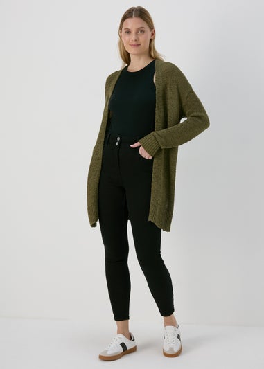 Khaki Knit Cardigan