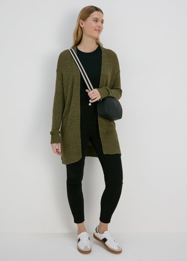 Khaki Knit Cardigan
